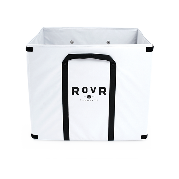 Standard RovR LandR Bin pictured from the front.